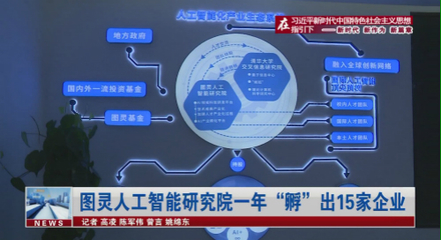 【新時代 新作為 新篇章】南京:圖靈人工智能研究院一年&ldquo;孵&rdquo;出15家企業